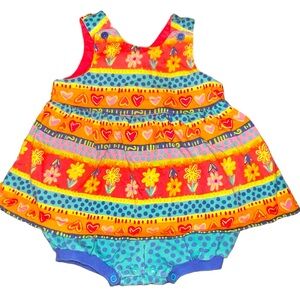 Vintage Gymboree Rainbow Tag Dress